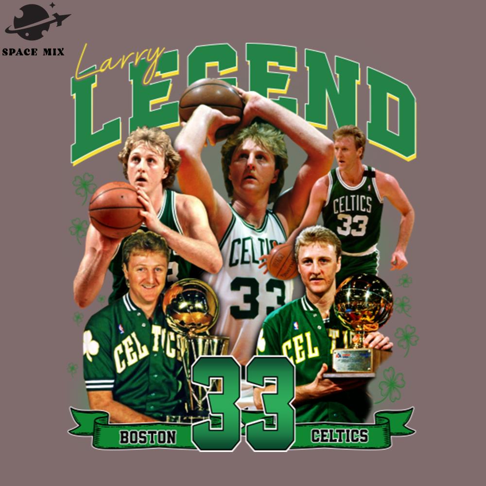 Larry Bird Legend Air Bird Basketball Signature Vintage Retr | Inspire ...