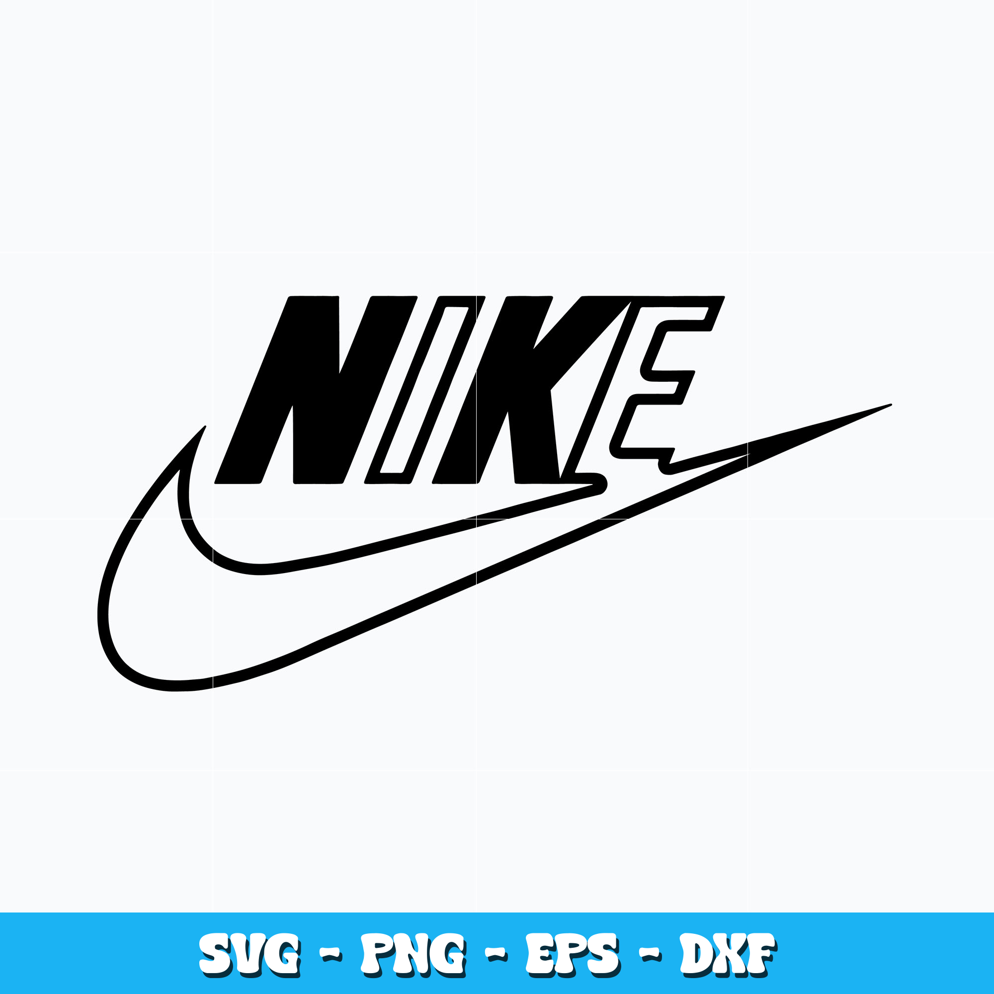 Nike black logo Svg, Logo Brand svg, Nike svg, cartoon svg, - Inspire