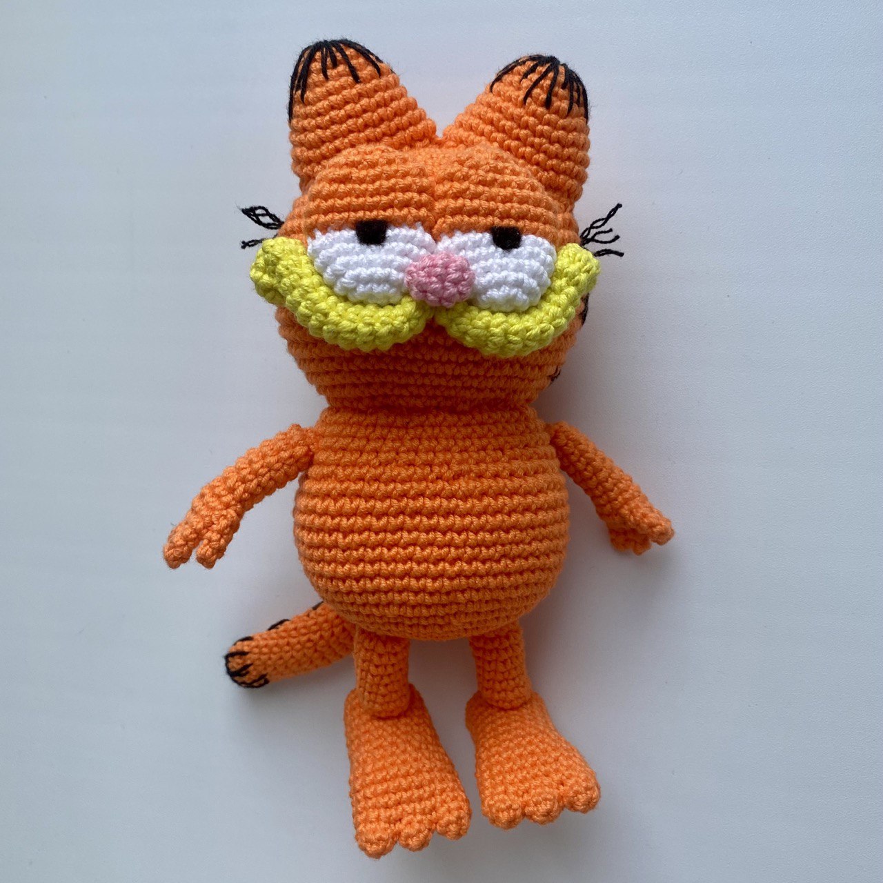 Garfield amigurumi crochet pattern | Inspire Uplift