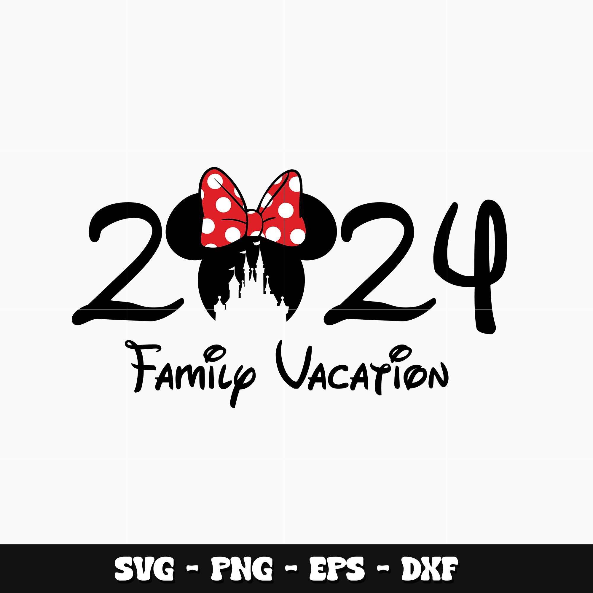Minnie family vacation 2024 Svg, Mickey svg, Disney svg, Svg | Inspire ...