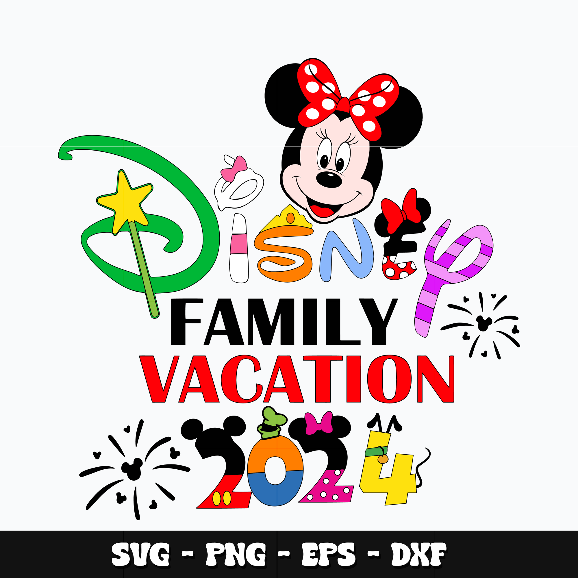 Minnie disney vacation 2024 Svg, Mickey svg, Disney svg, Svg | Inspire ...