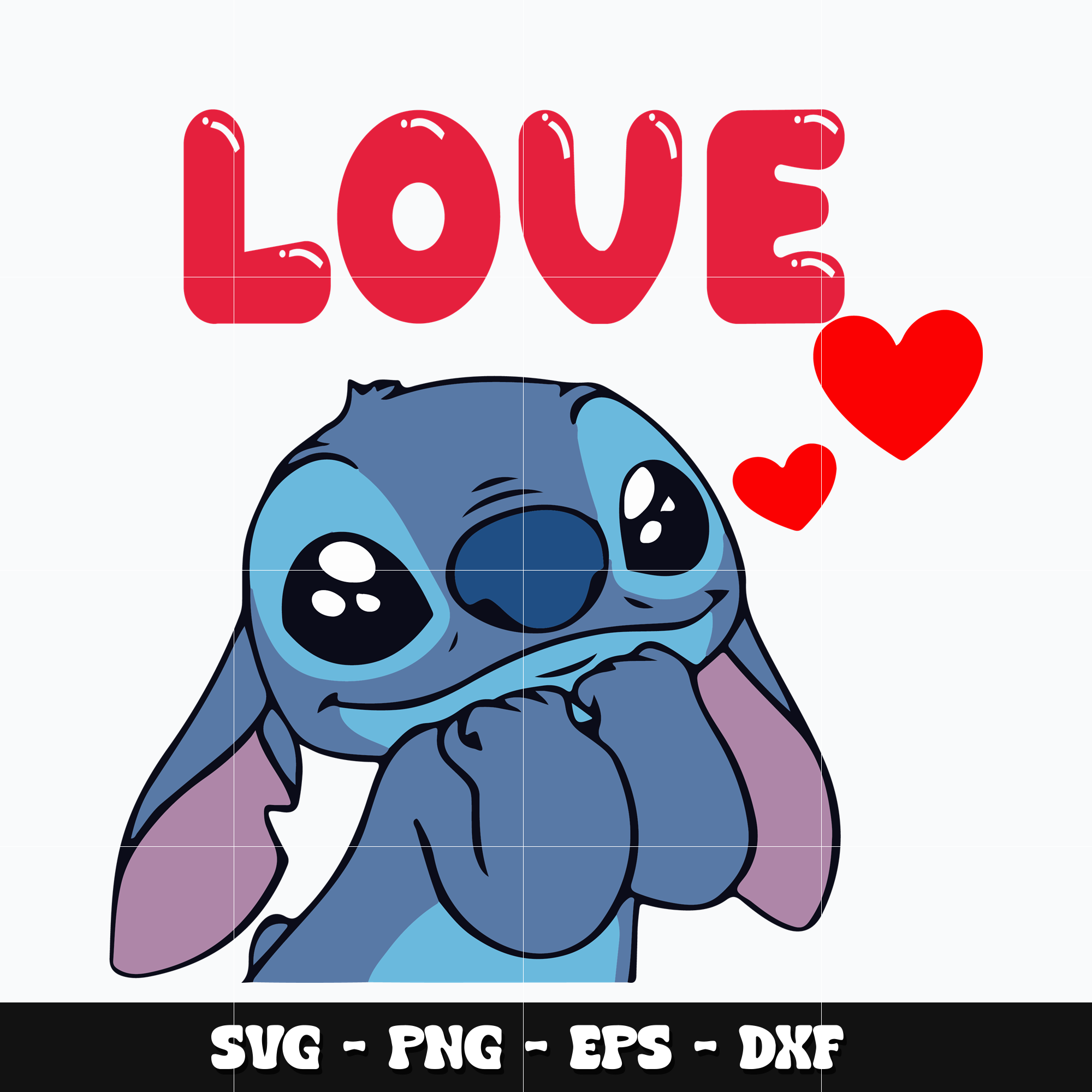 Love stitch Svg, Stitch svg, Disney svg, Svg design, cartoon | Inspire ...