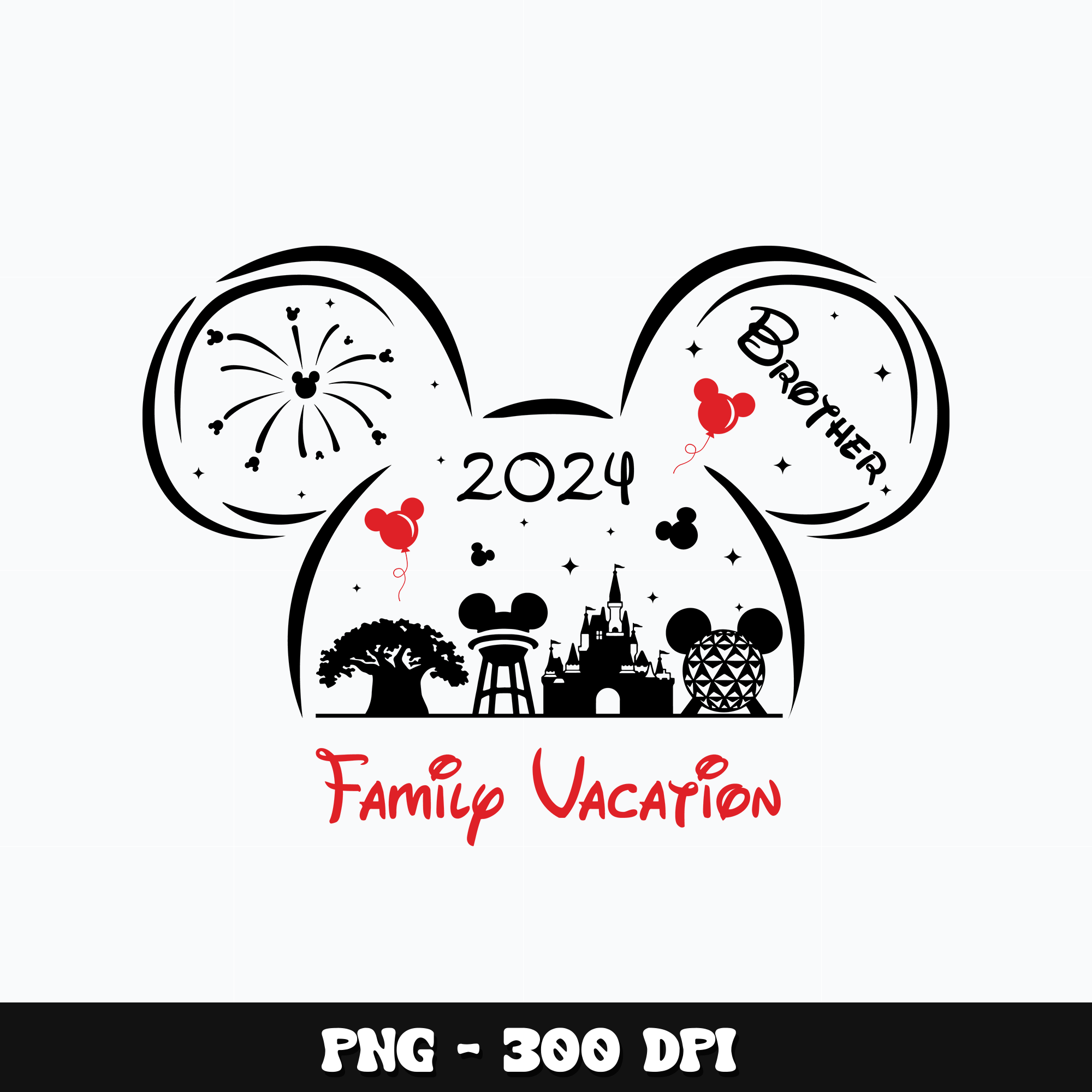 Mickey castle family vacation 2024 Png, Mickey Png, Disney P | Inspire ...