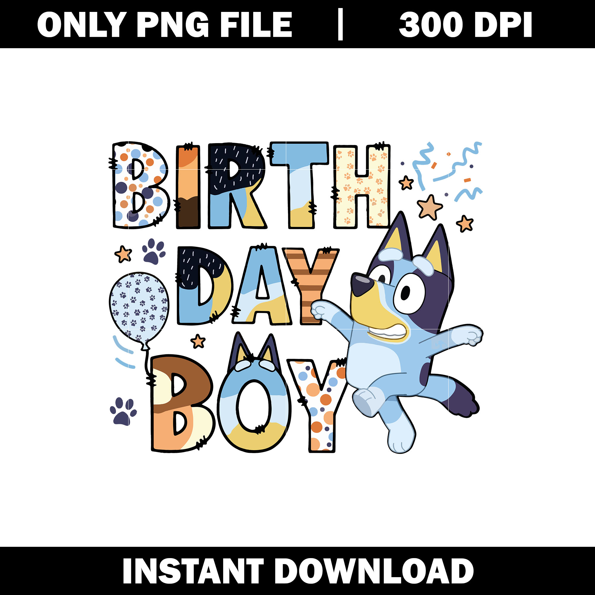 Bluey Birthday Boy character png, Bluey cartoon png, logo fi | Inspire
