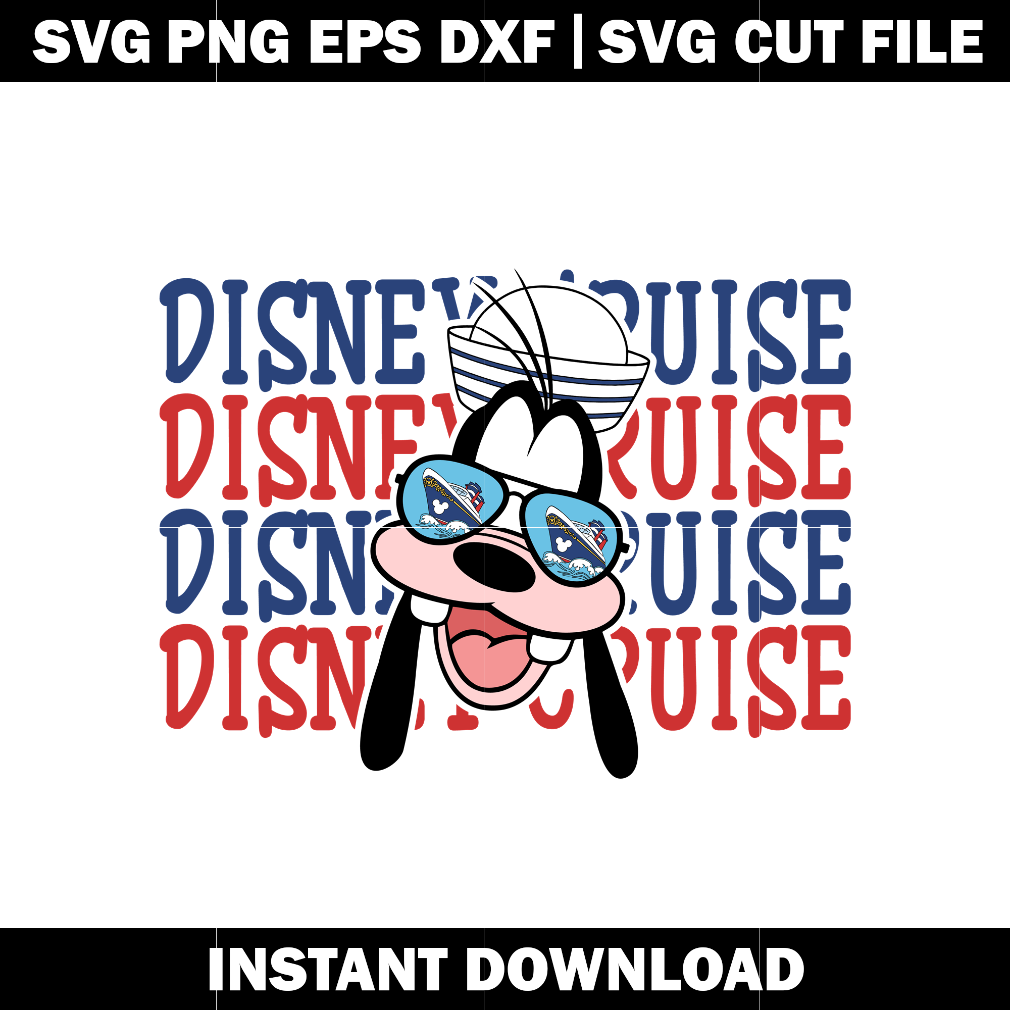 Sailor Goofy Wave Goofy Disney boy svg, Disney vacation svg, - Inspire