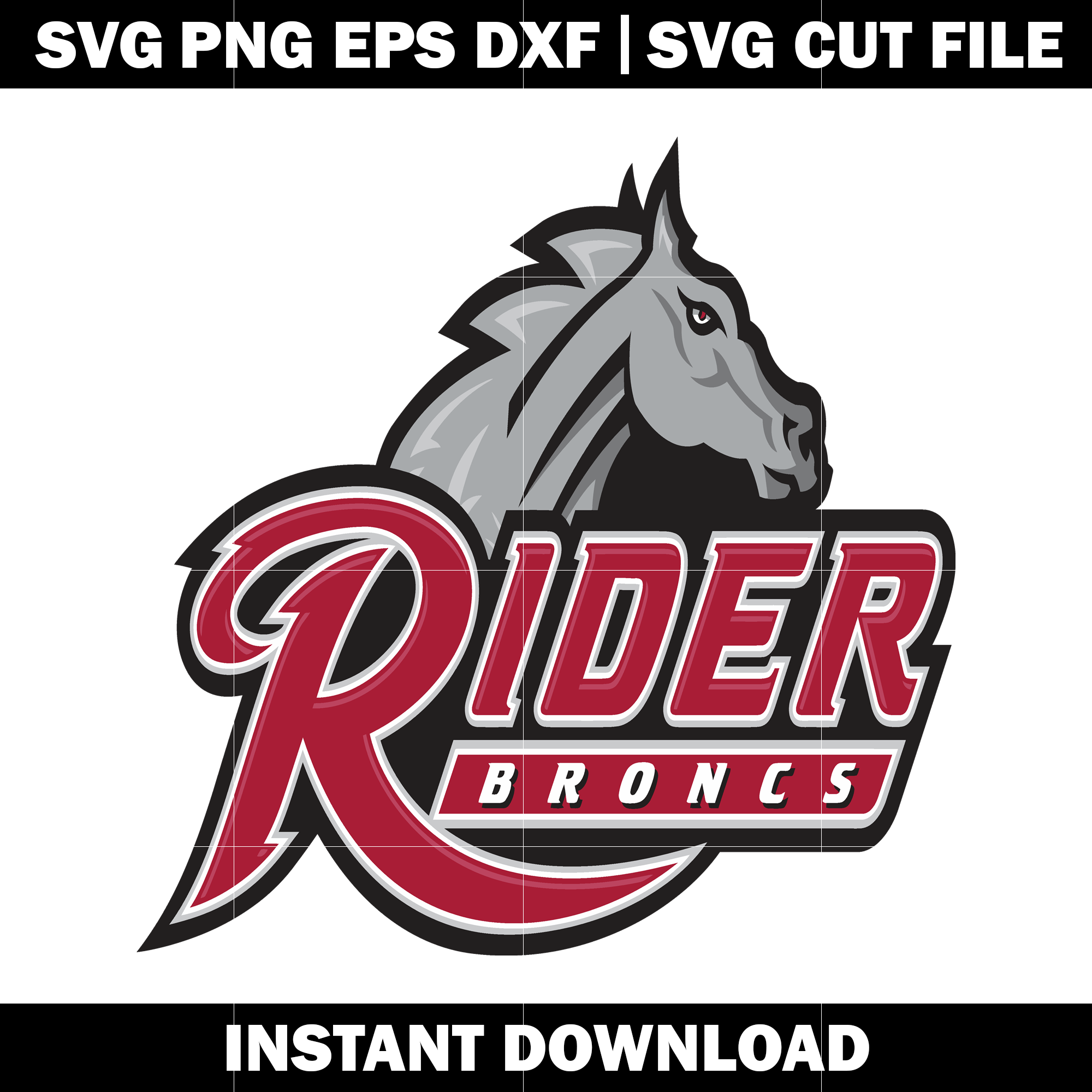 Rider University Logo svg, Ncaa png, Logo Sport svg, logo sh | Inspire ...