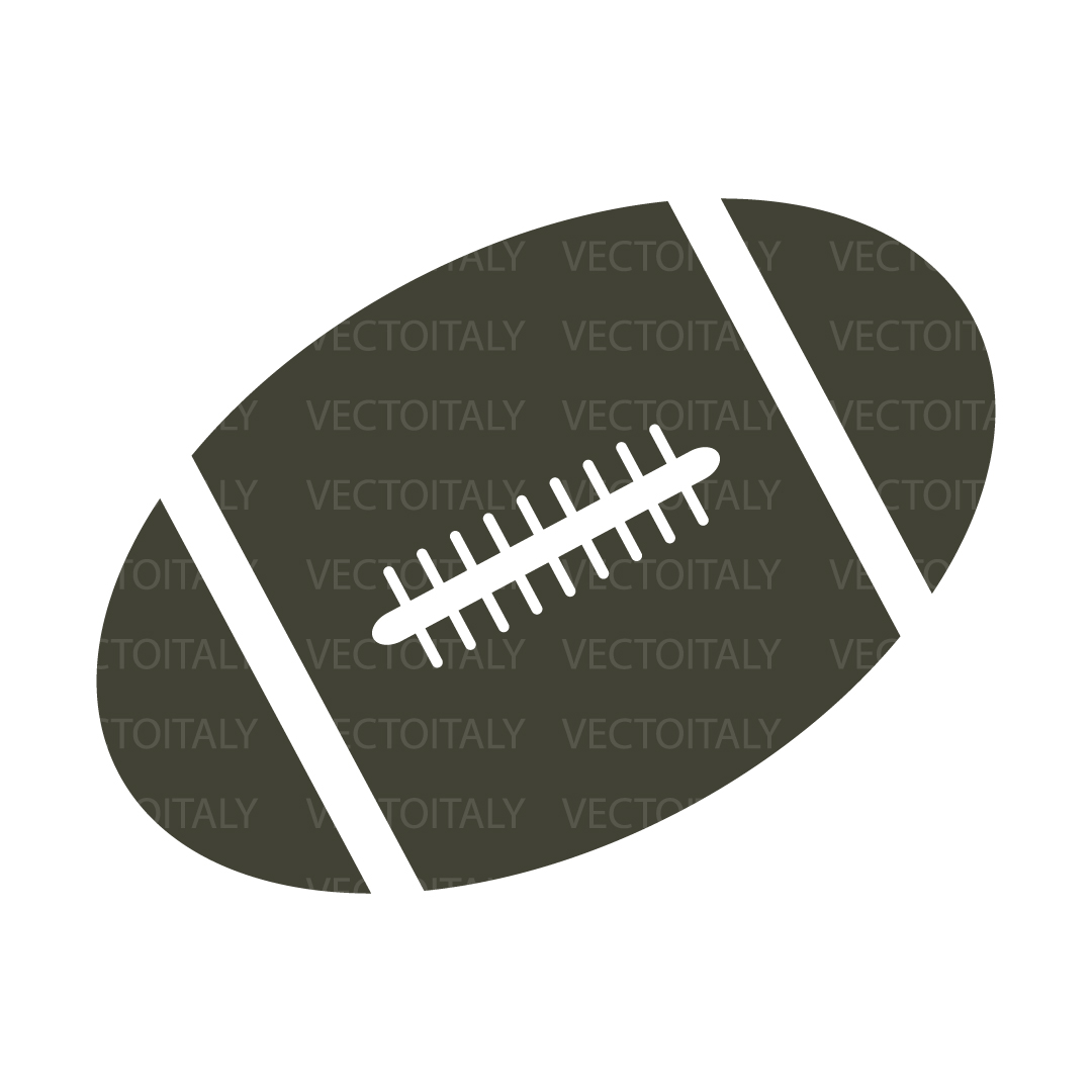 Rugby ball illustration in vector and available in SVG, PDF, - Inspire ...