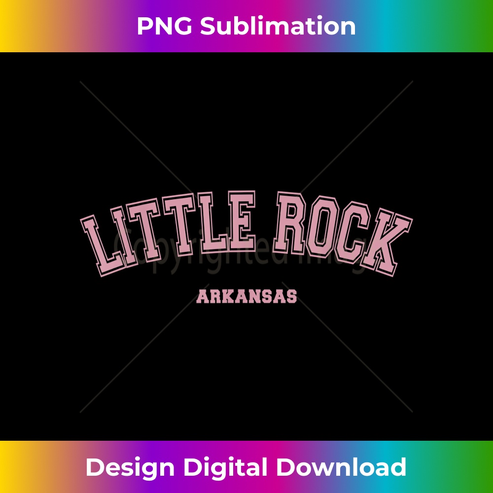 Pink Little Rock Arkansas AR Varsity Style on Little Rock - | Inspire ...