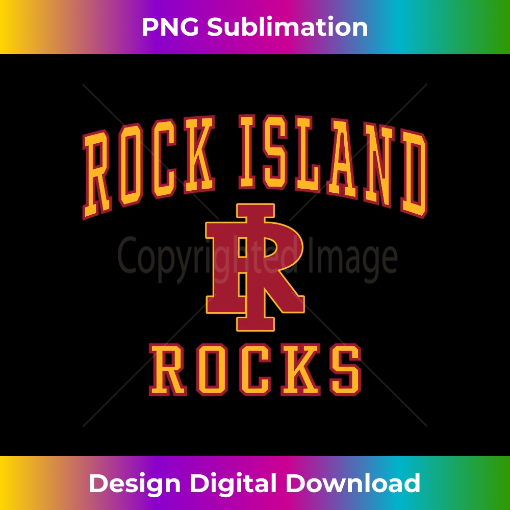 Rock Island High School Rocks Long Sleeve T- C1 - Artisanal | Inspire ...