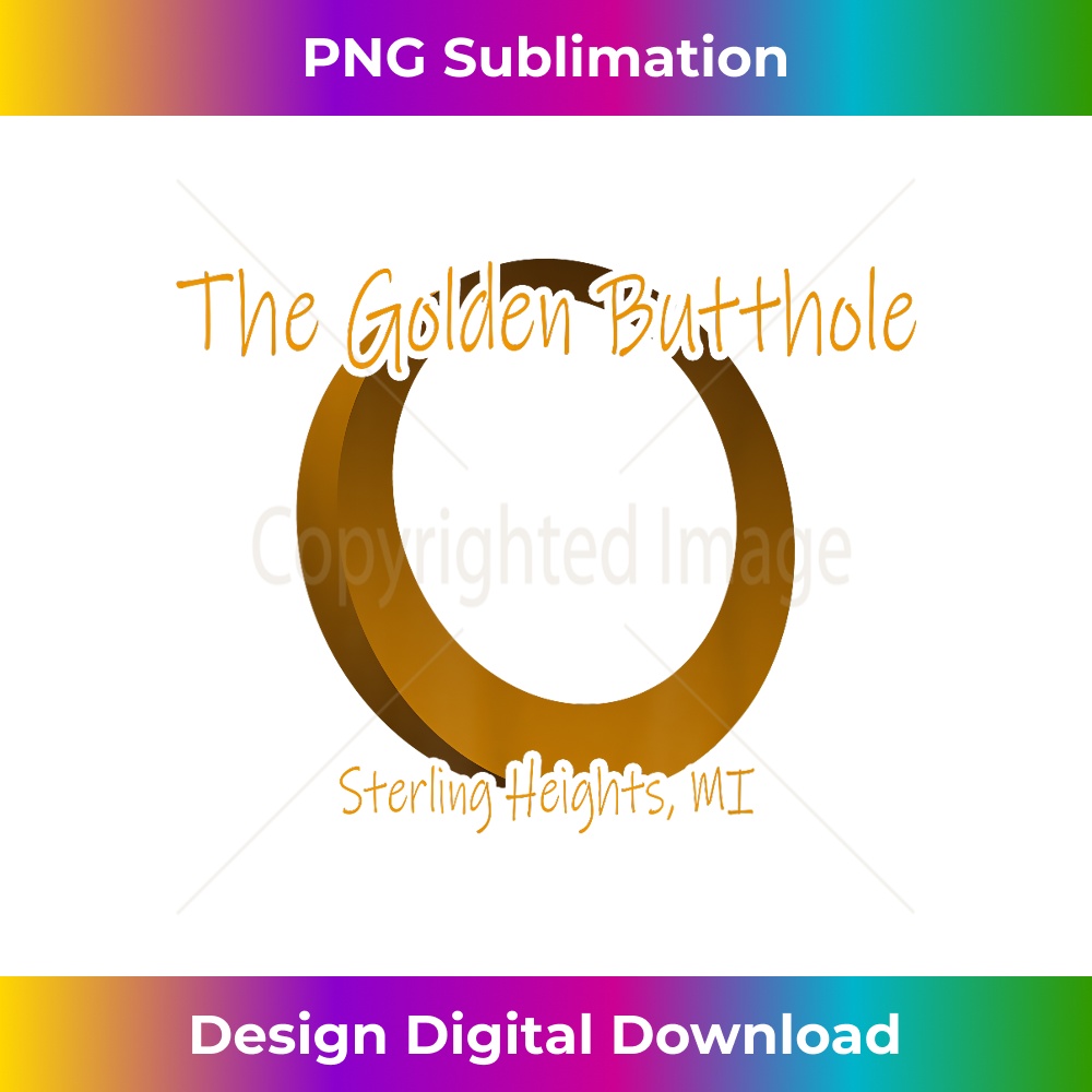The Golden Butthole Official - Urban Sublimation PNG Design - Inspire ...