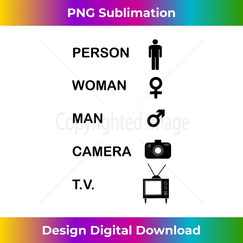 Funny Anti Trump Person Woman Man Camera TV Joke Meme Gift - | Inspire ...