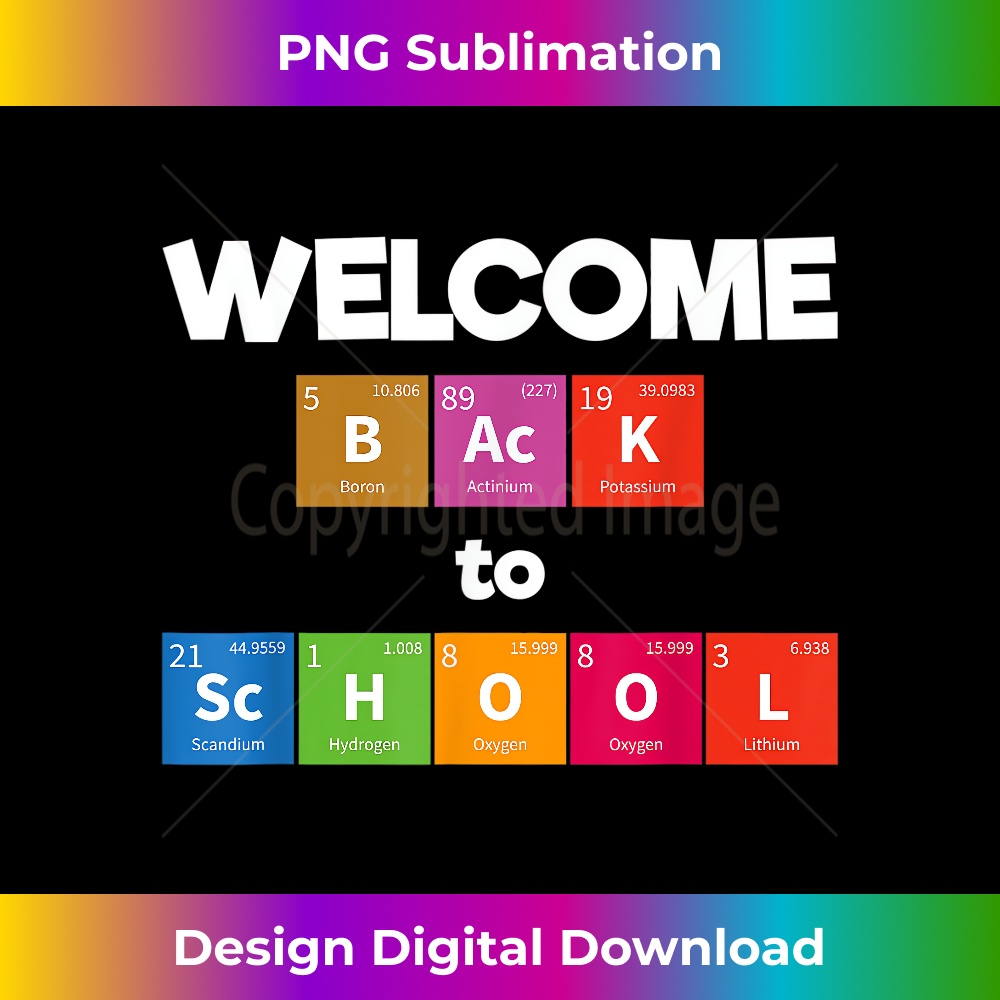 Welcome Back To School Chemistry Teacher - Urban Sublimation - Inspire ...