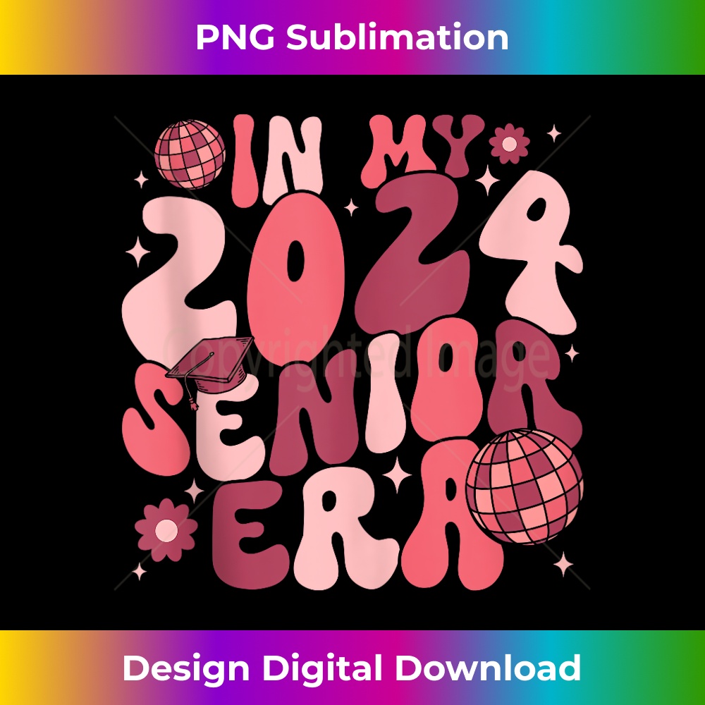 In my 2024 Senior Era Class Of 2024 Graduate Groovy Tank Top | Inspire ...