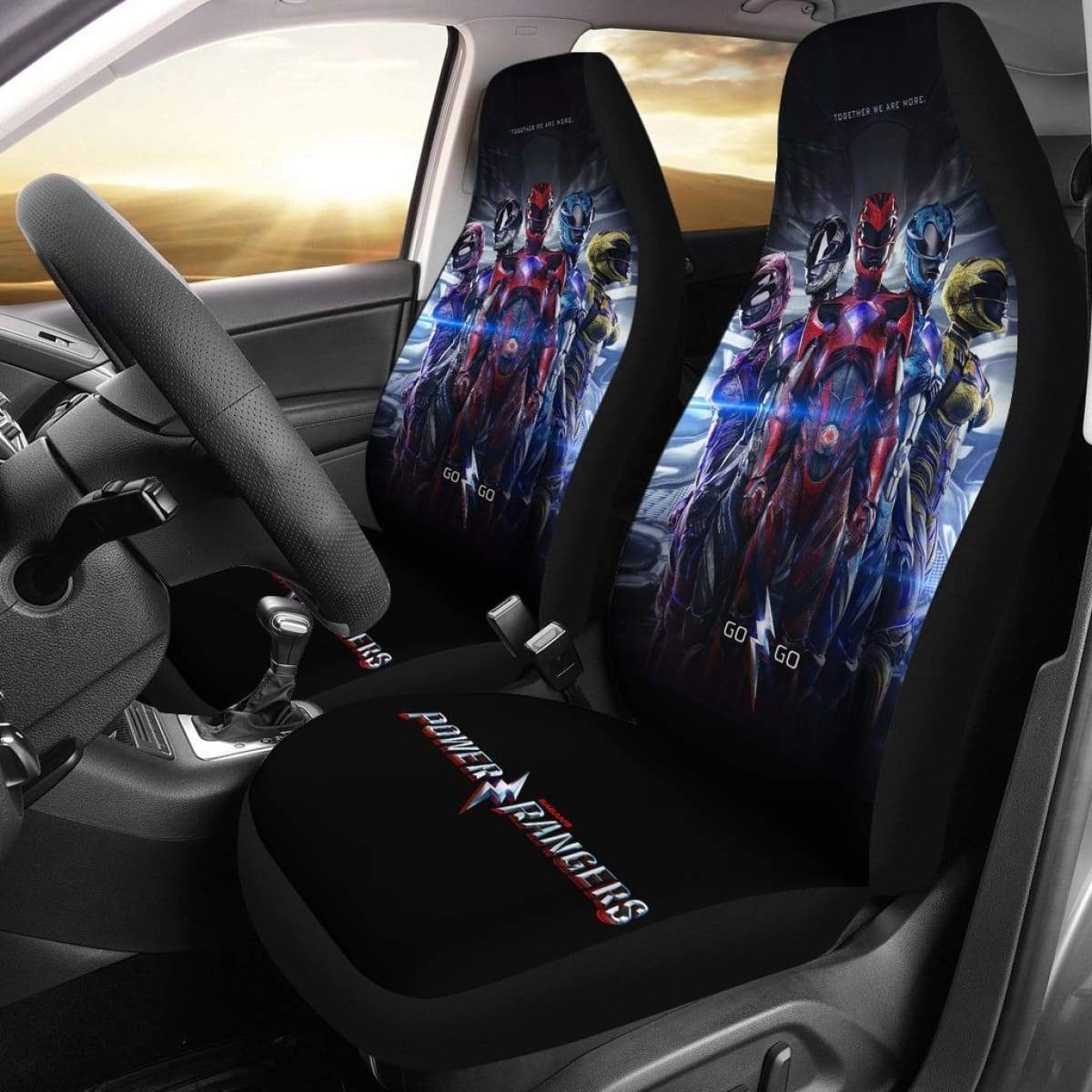 Together We Are More Saban's Go Go Power Rangers Car Seat Co | Inspire ...