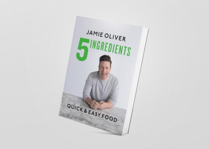 5 Ingredients: Quick &amp; Easy Food by Jamie Oliver | Inspire Uplift
