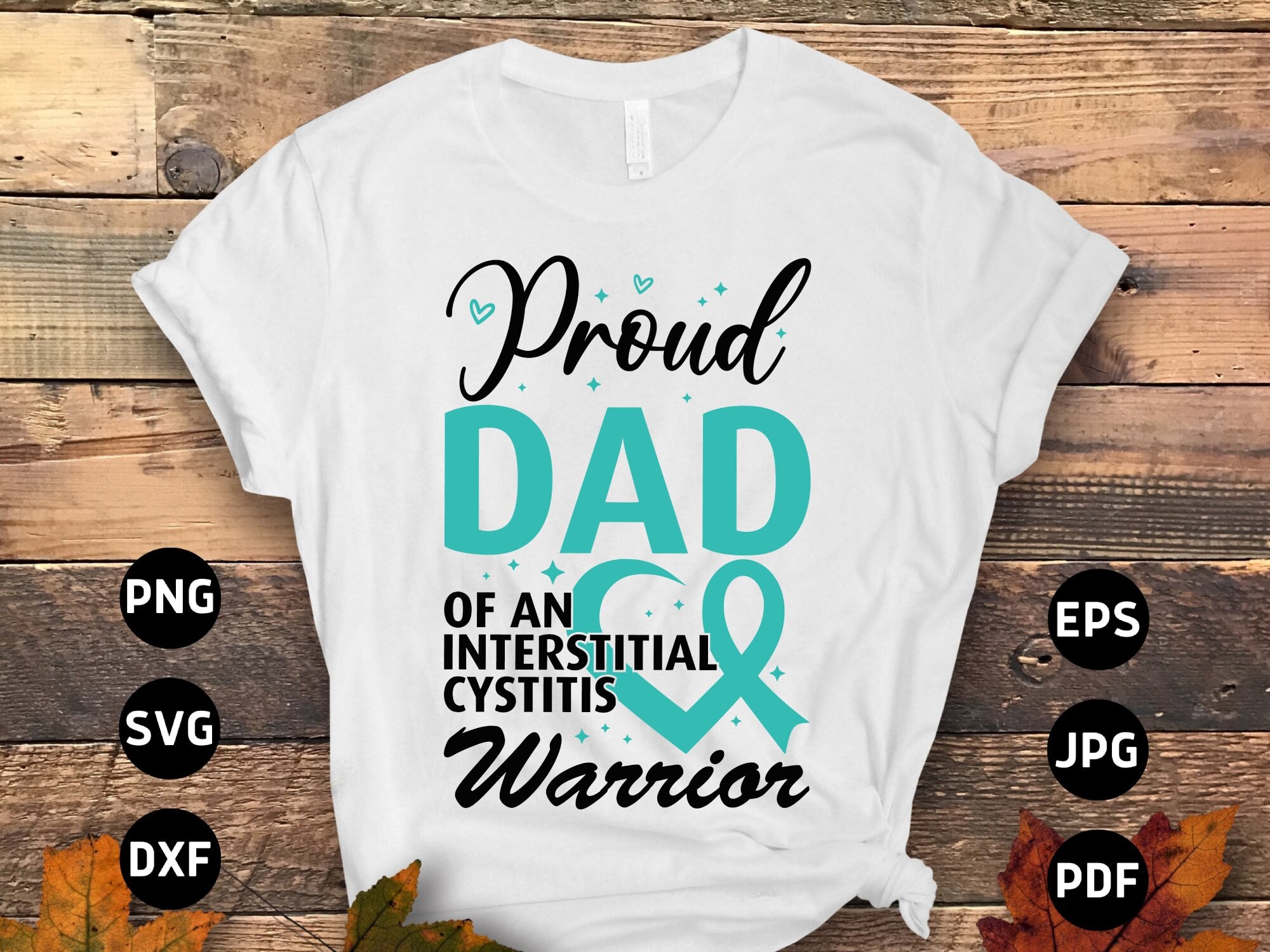 Interstitial Cystitis Awareness Svg Png, Proud Dad of an Int | Inspire ...