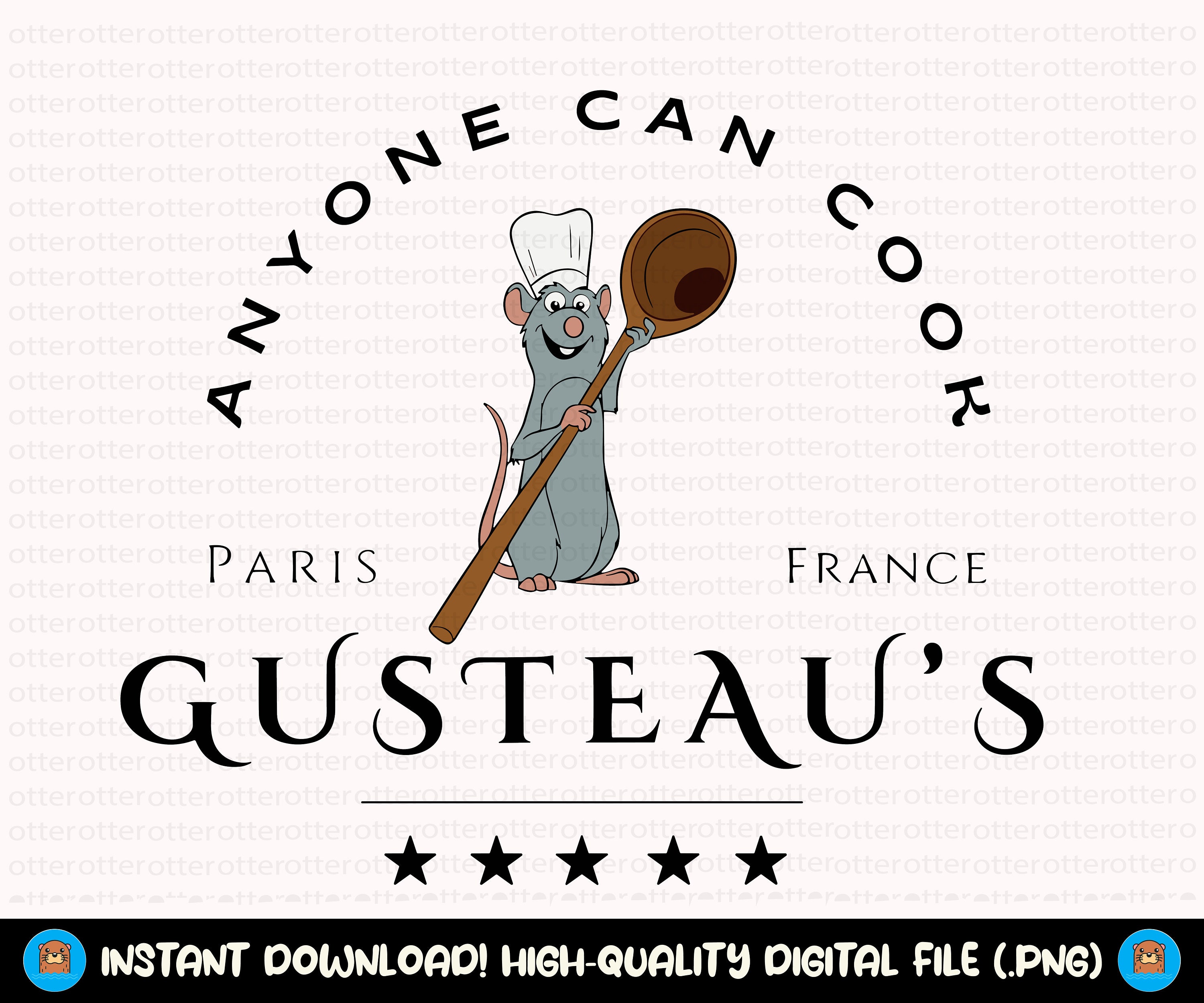 Ratatouille Svg, Ratatouille Png, Anyone Can Cook Svg, Ratat Inspire Uplift