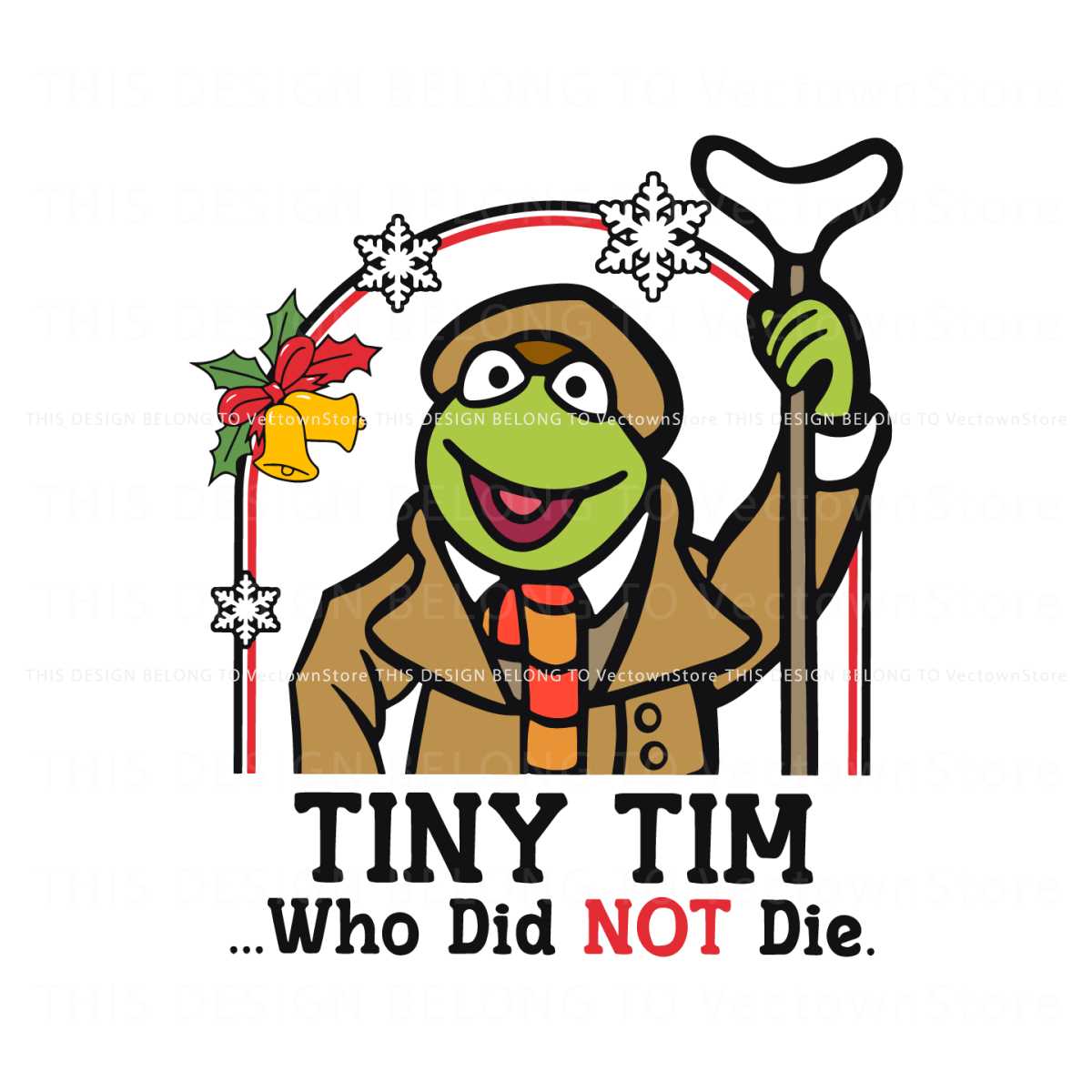 Robin Frog Tiny Tim Who Did Not Die SVG, Trending Design Fil - Inspire ...