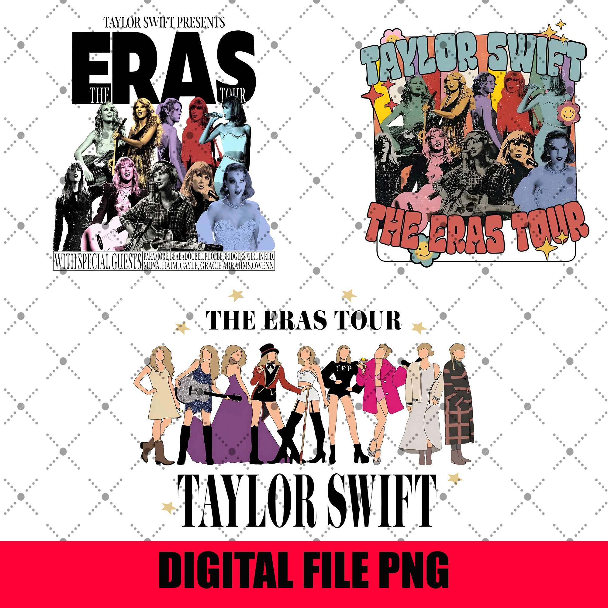 Taylor Swiftie Bundle Png, Taylors Version, Taylor The Eras | Inspire ...
