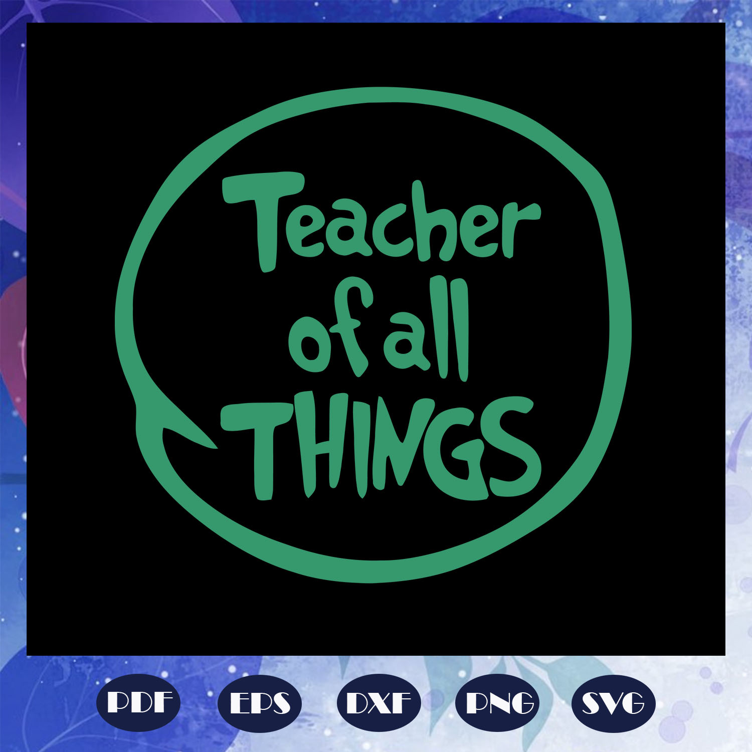 Teacher of all things, teacher svg, Dr seuss svg, Dr Seuss b | Inspire ...