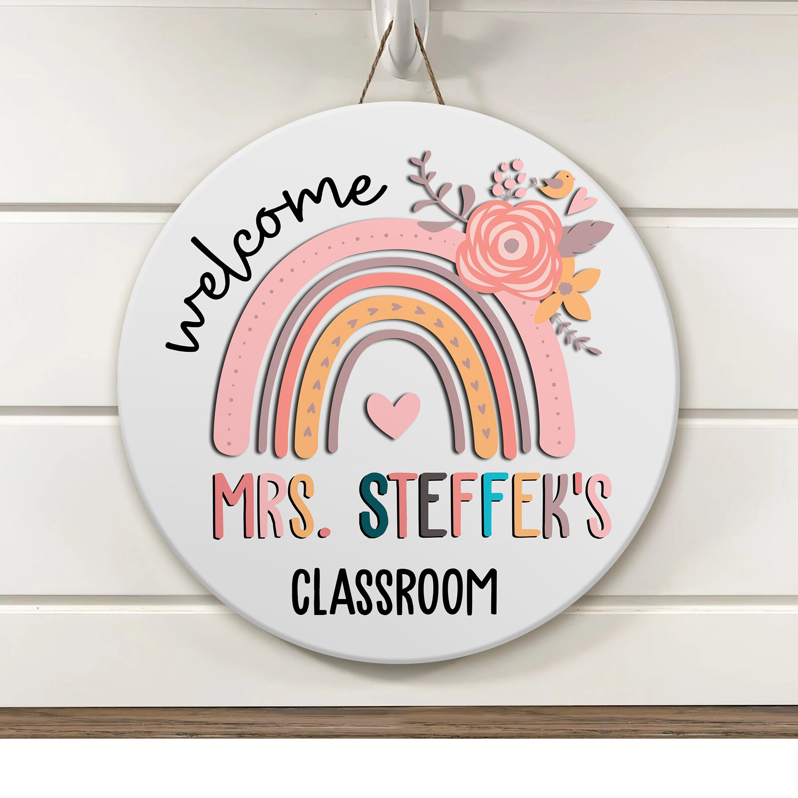 Personalized Classroom Door Sign, Teachers Appreciation Gift | Inspire ...