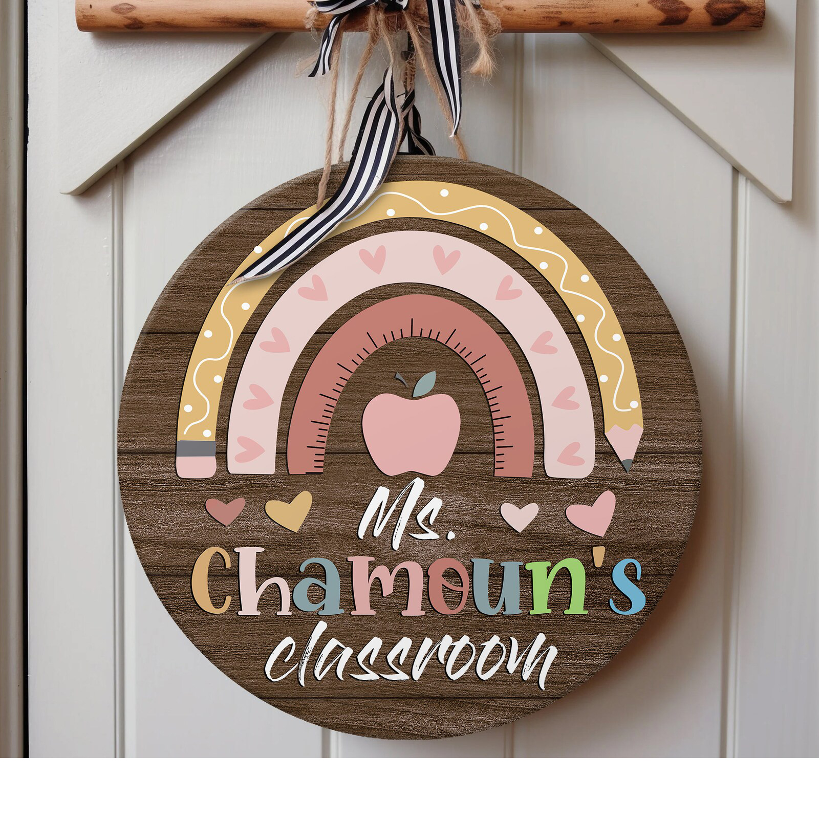 Personalized Classroom Door Sign, Teachers Appreciation Gift | Inspire ...