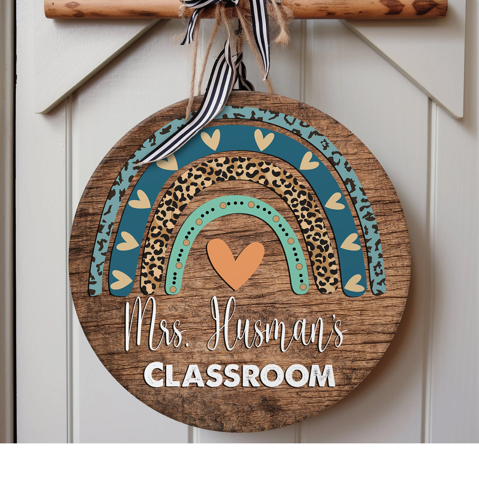 Personalized Classroom Door Sign, Teachers Appreciation Gift | Inspire ...