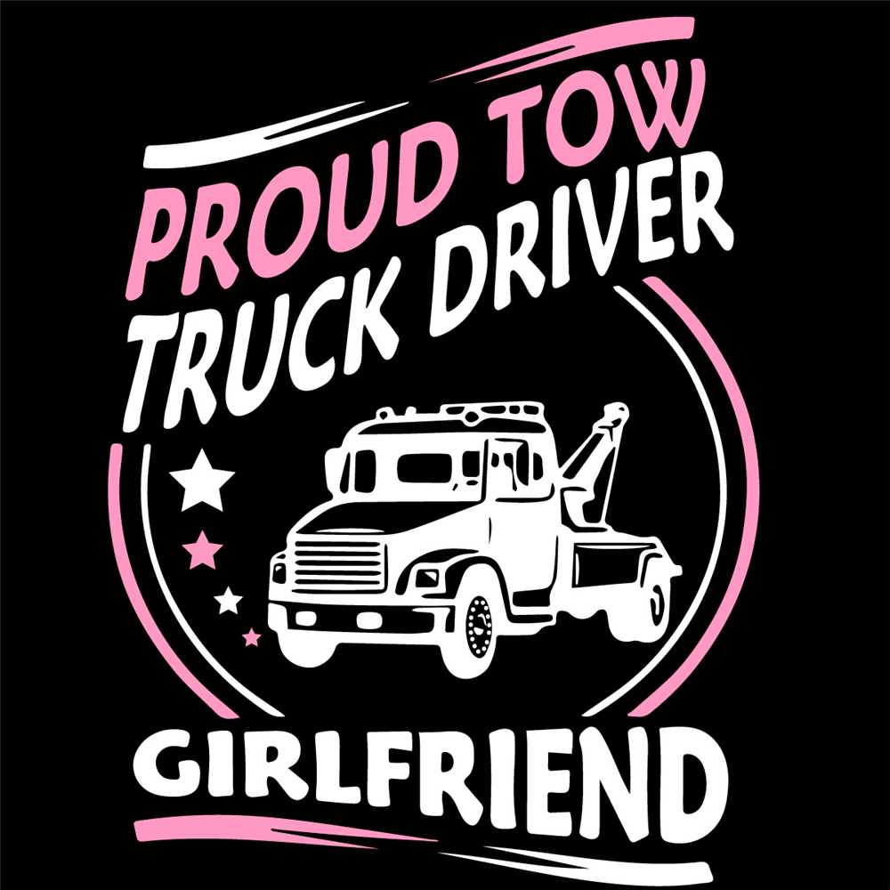 Proud Tow Truck Driver Girlfriend Svg, Trending Svg, Tow Tru | Inspire ...
