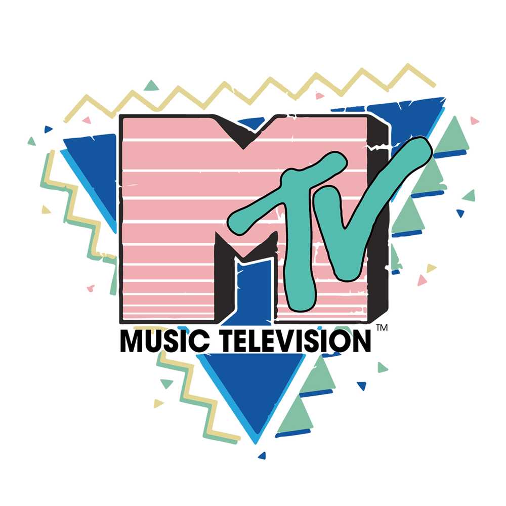 MTV Pink Stripes Logo 90s Retro Svg, Trending Svg, MTV Logo | Inspire ...