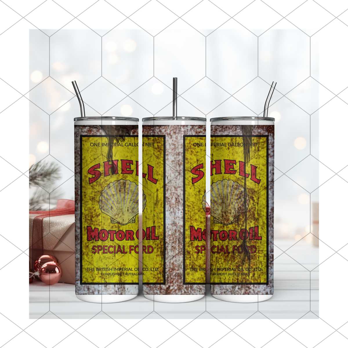 Shell Racing Tumbler Vintage Shell 20Oz Tumbler Wrap, Digital Download PNG, Motor | Inspire ...