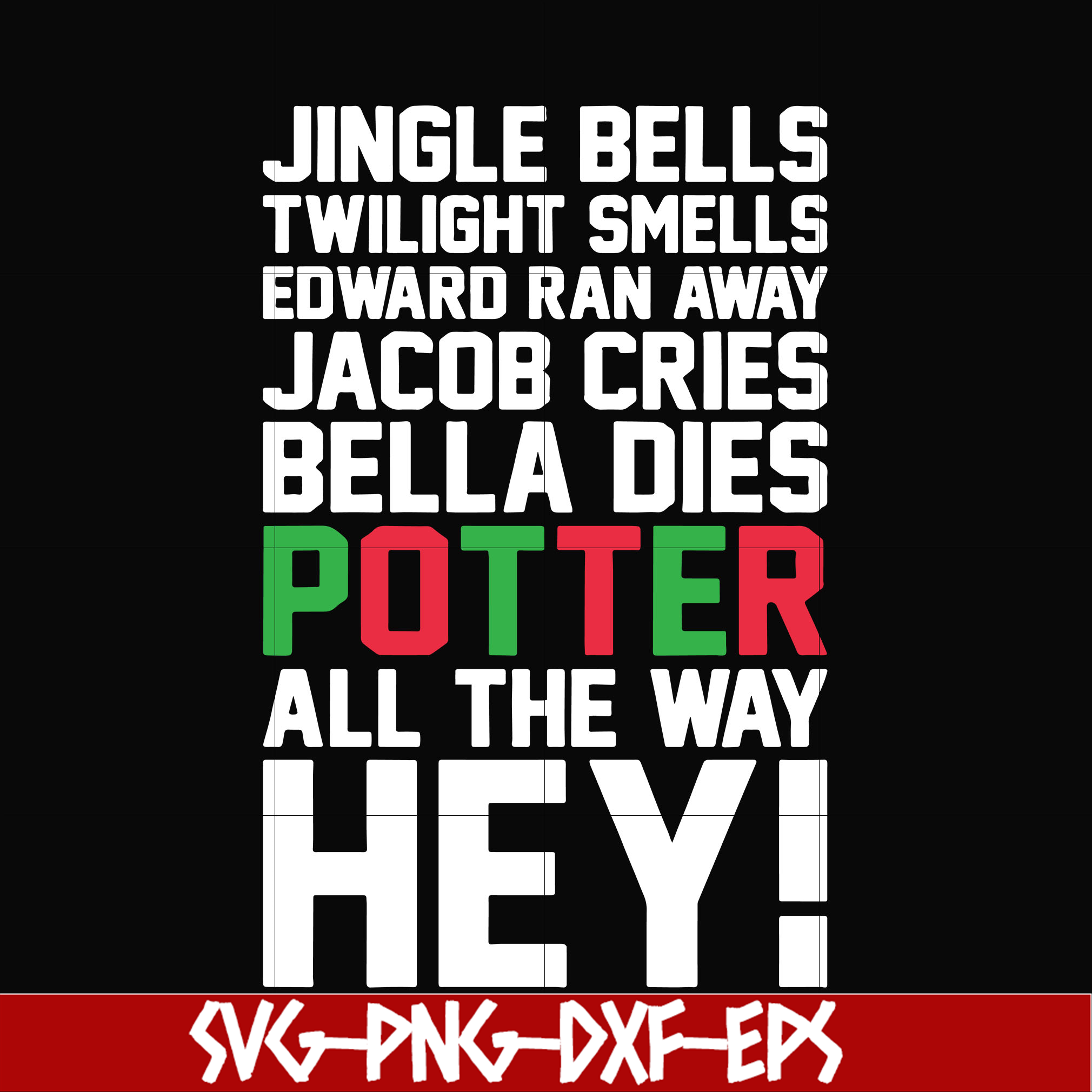 Jingle bells twilight smells edward ran away jacob cries bel | Inspire ...