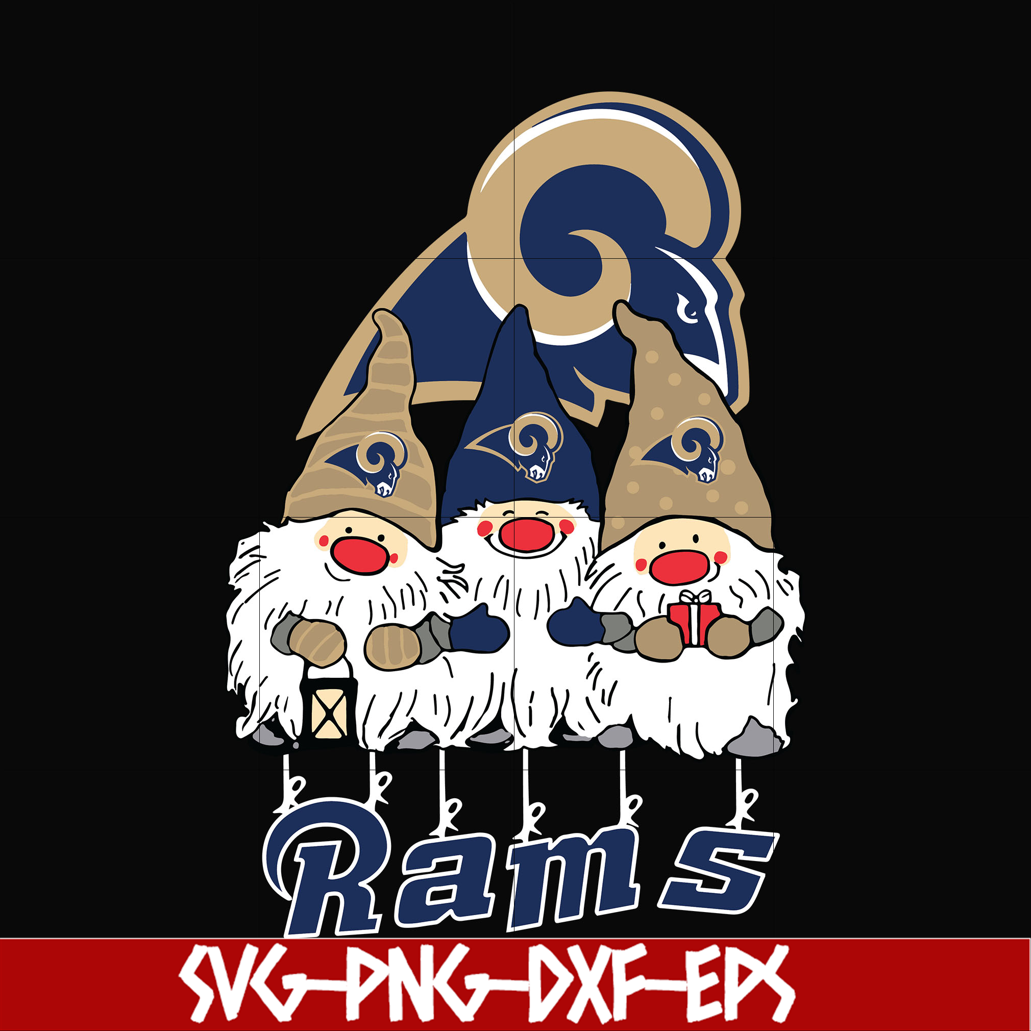 Gnomes St. Louis Rams svg, Gnomes svg, Rams svg, png, dxf, e | Inspire ...