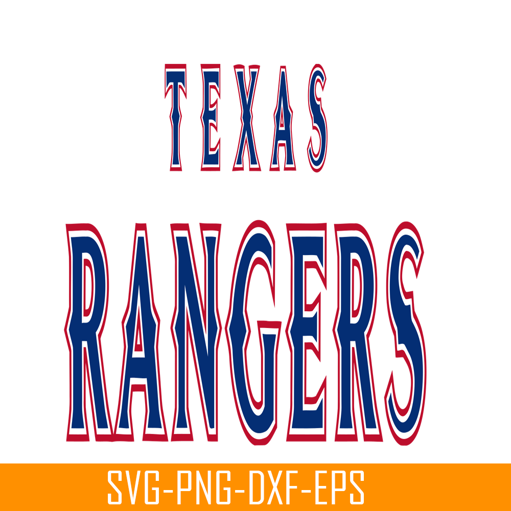 Texas Rangers The Text SVG, Major League Baseball SVG, Baseb | Inspire ...