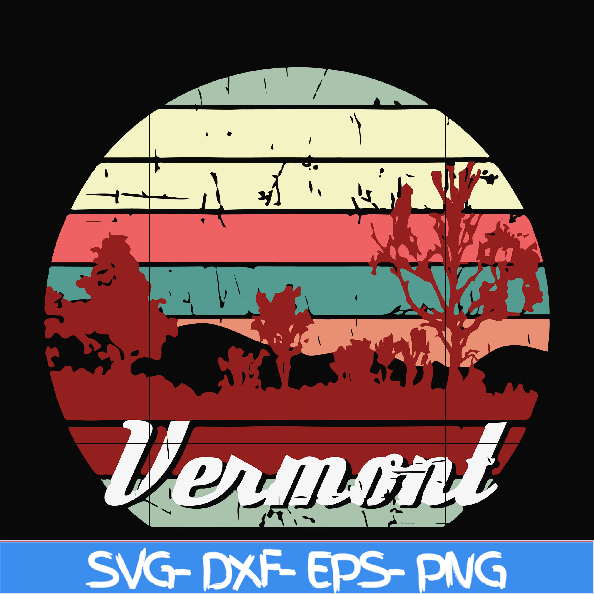 Vermont svg, camping svg, png, dxf, eps digital file CMP091 - Inspire ...