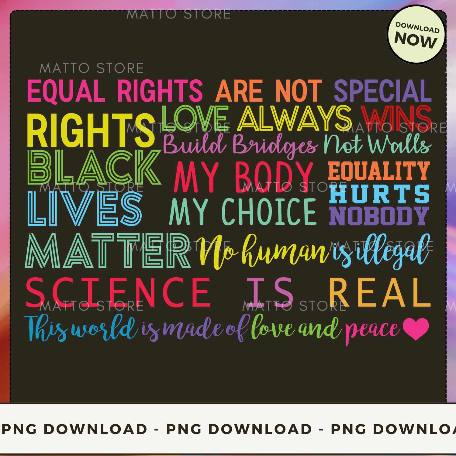 Equal rights are not special PNG Download, Instant Download | Inspire ...