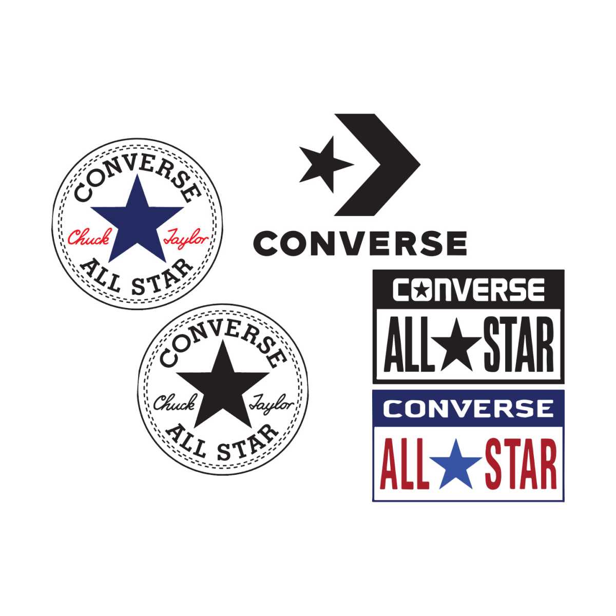 Converse Logo Bundle Svg | Inspire Uplift