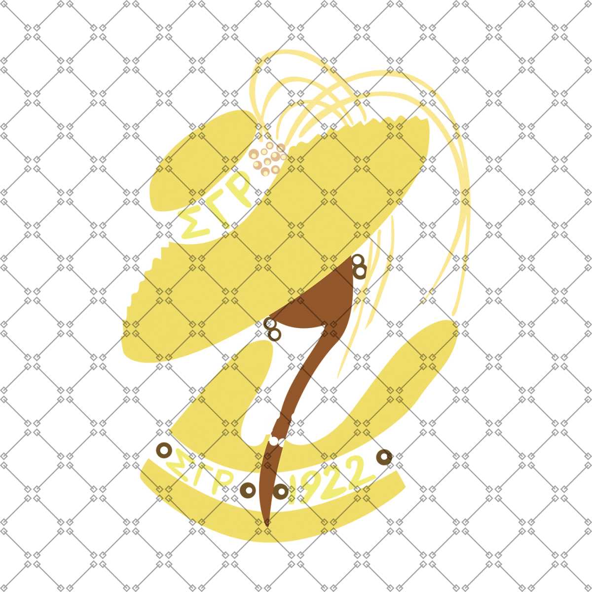 Sigma Gamma Rho sorority art svg, Sigma Gamma Rho,1922 svg - Inspire Uplift