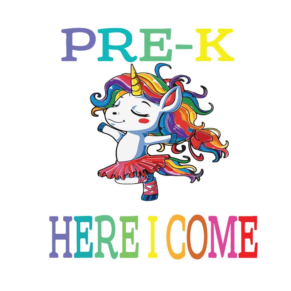 Pre K Unicorn Here I Come Svg, Back To School Svg, Unicorn S | Inspire ...