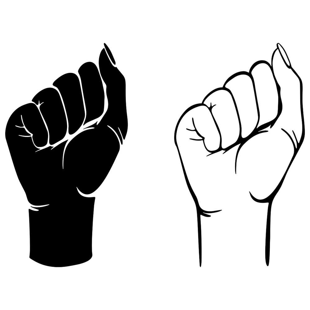 Hand Power Svg Fist hand girl power svg,svg,hand svg,power svg,woman svg,ma | Inspire ...
