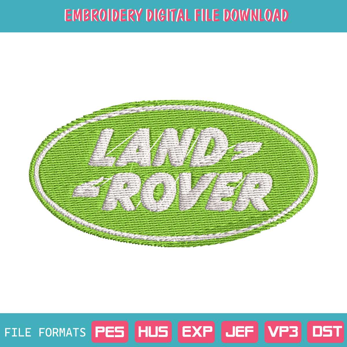 Land Rover Logo Car Embroidery Download Logo Car Design File - Inspire ...