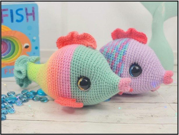 Fish Amigurumi Crochet Patterns, Crochet Pattern | Inspire Uplift