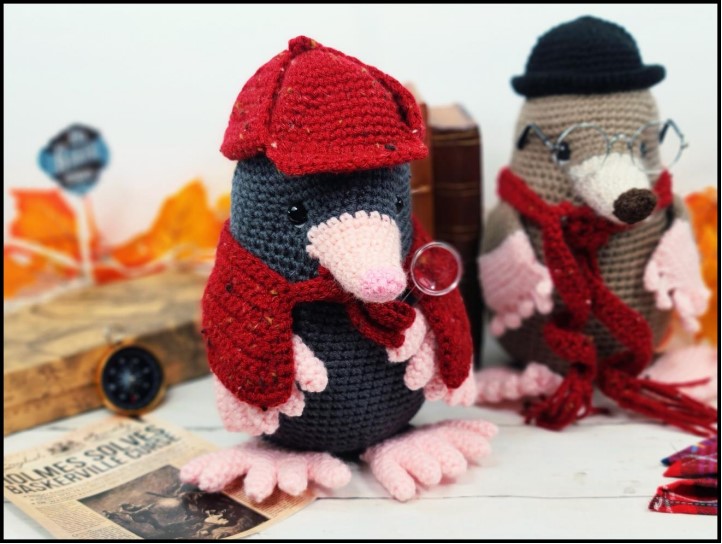 Mole Amigurumi Crochet Patterns, Crochet Pattern | Inspire Uplift