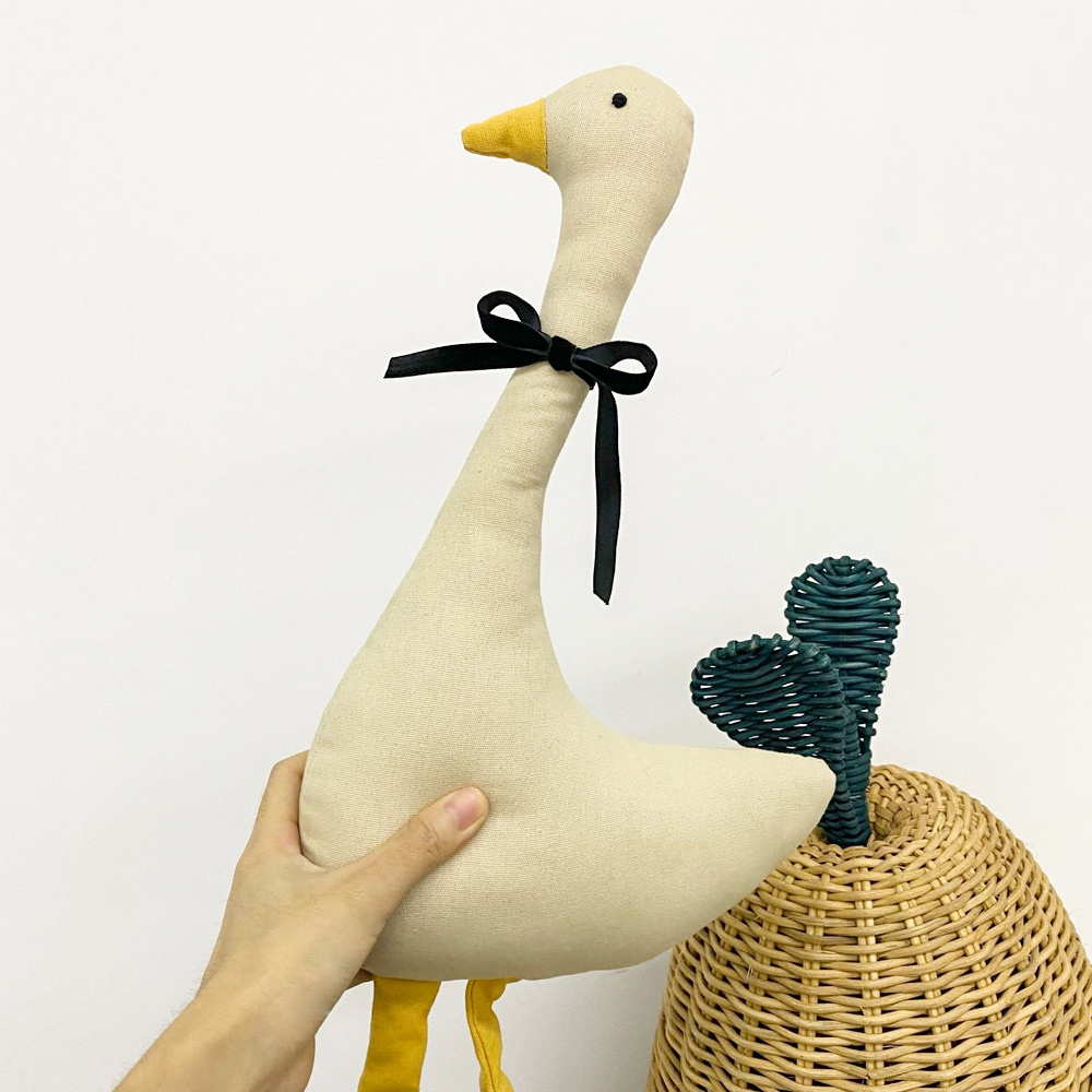 Goose Plush Swan Soft Animal, Duck Plush Hen, Adorable Rooster Giraffe Plush Stuffed Animal Baby Toy Comforting
