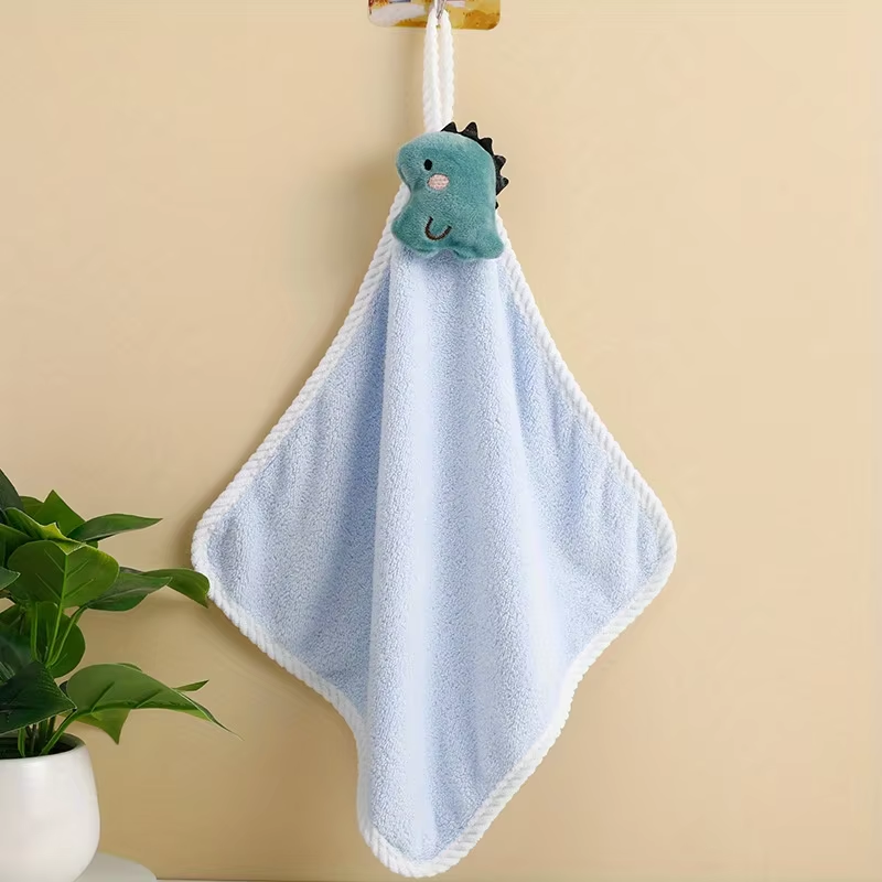 Super Absorbent Hand Towels for Infant, Cute Microfiber Fingertip Towels for Kids Baby, Suitable for Bathroom