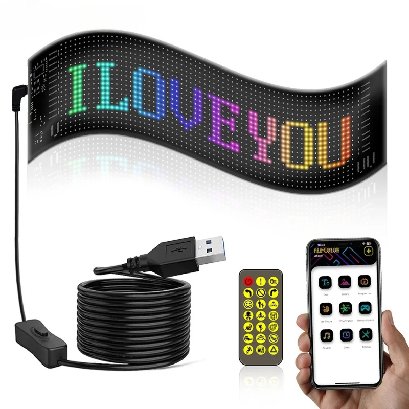Smart Bluetooth LED Pixel Panel for Car, Store, Hotel | Inspire Uplift