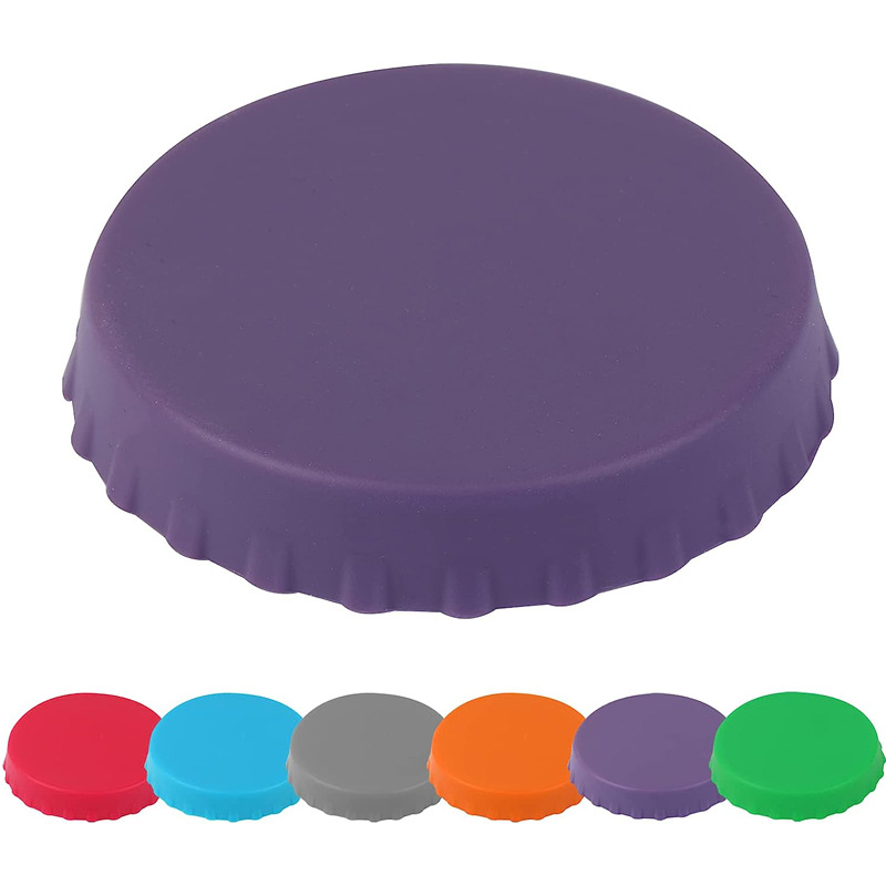 Reusable Leak-proof Silicone Cola Can Cap for Canned Beverages, Beer, and Soda – Dust-Proof, Food-Grade Seal