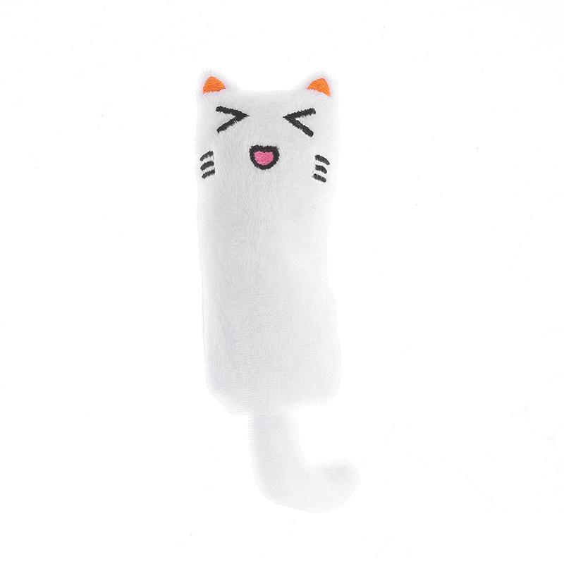 Rustling Sound Catnip Toy for Kittens – Plush Teeth Grinding Pillow – Cute Cat Toy for Play and Relaxation