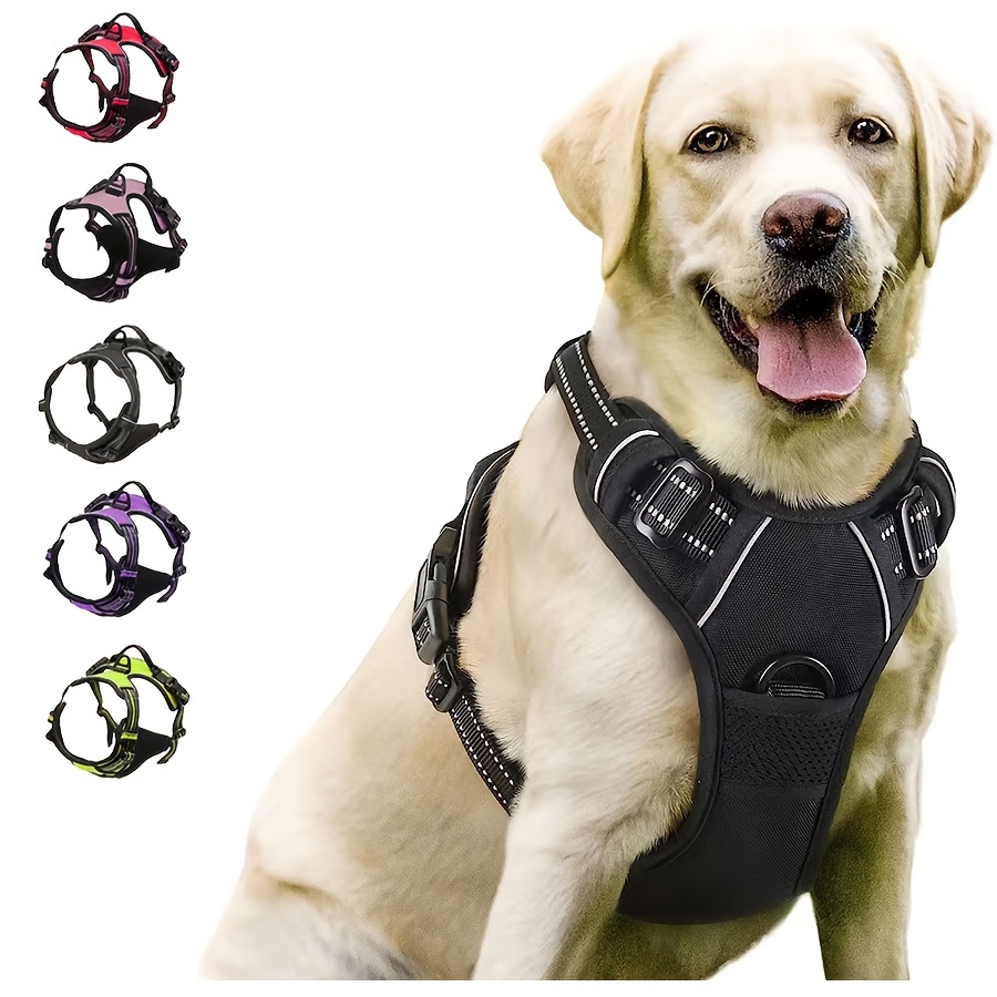 No Pull Dog Harness for Large Dogs | Reflective & Heavy Duty | Inspire ...