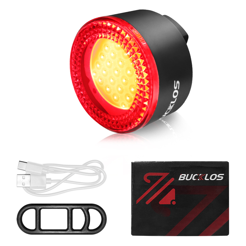 COB Bike Taillights and Headlight Set  USB Rechargeable LED Cycling Lights for MTB Safety