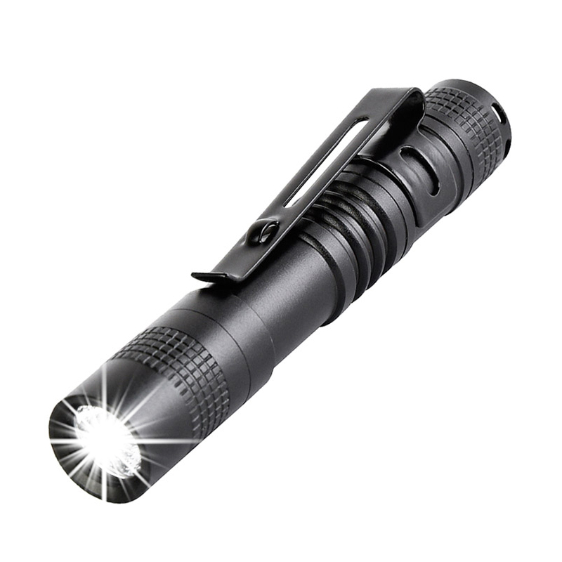 Mini Portable LED Pen Light Ultra Bright Pocket Flashlight for Camping Emergency and Everyday Carry